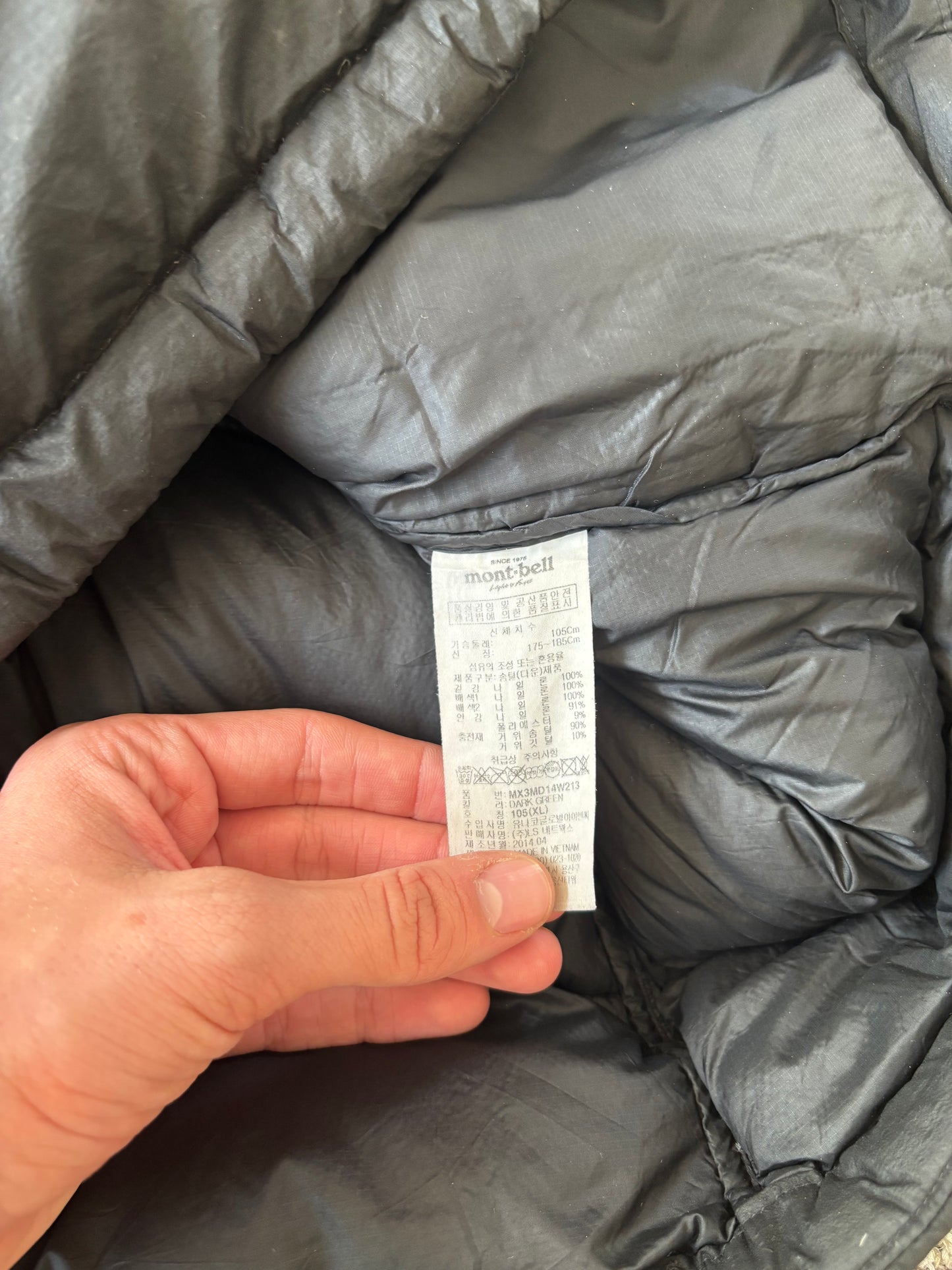 Montbell Pufferjacket (XL)